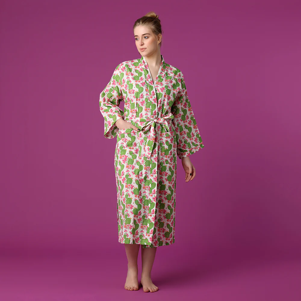 Cactus Flower Robe - Image 4