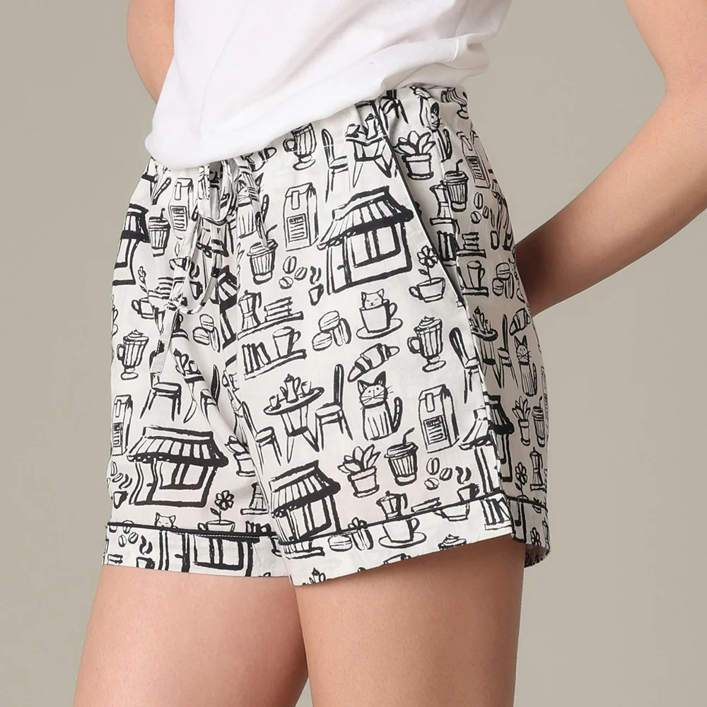 Cat Cafe Shorts - Image 2