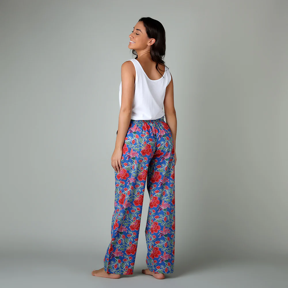 Clarence Indigo Pant in a bag - Image 4