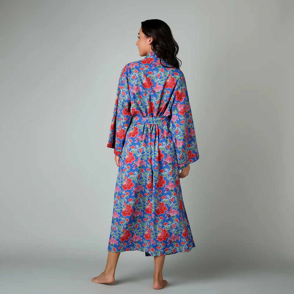 Clarence Indigo Robe - Image 4