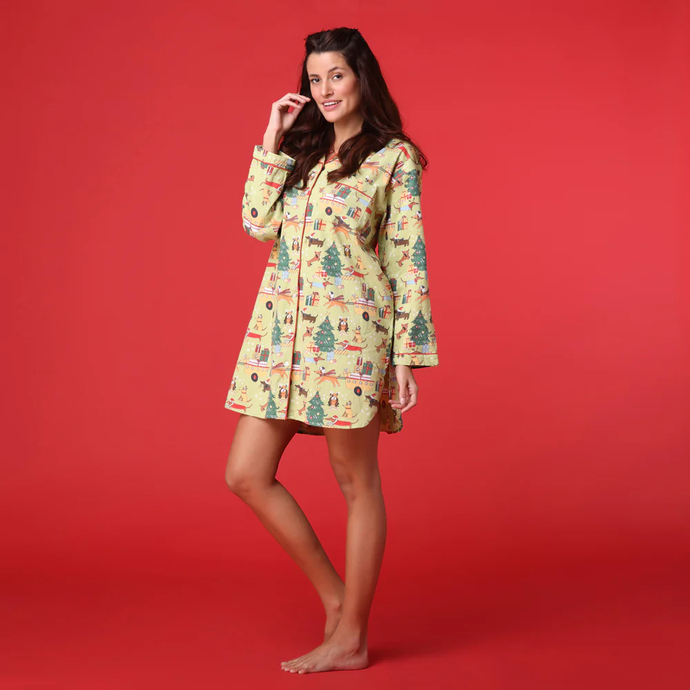 Holiday Dogs Nightshirt - Image 3