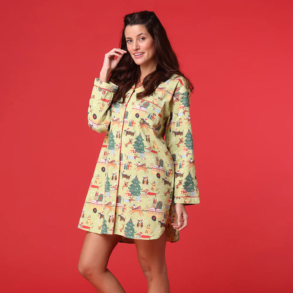 Holiday Dogs Nightshirt - Image 4