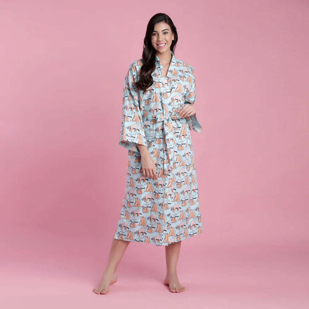 Sloth Life Robe - Image 5